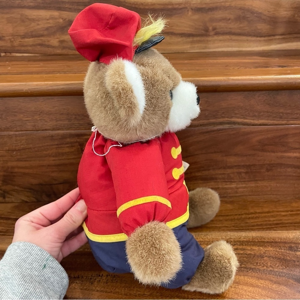 Vintage 1989 Prestige Toy Corp Toy Soldier Teddy Bear Plush 12” With Tags. - Picture 2 of 16
